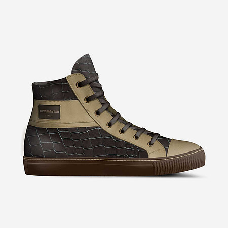 Classic High Top Shoes (Tan): KROX