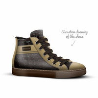 Classic High Top Shoes (Tan): KROX