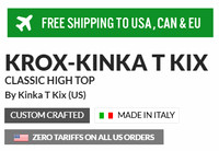 Classic High Top Shoes (Tan): KROX