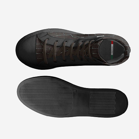Classic High Top Shoes (Black): KROX