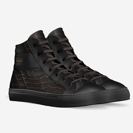 Classic High Top Shoes (Black): KROX