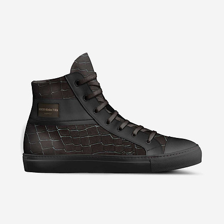 Classic High Top Shoes (Black): KROX