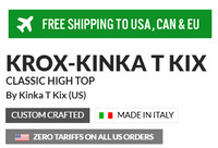 Classic High Top Shoes (Black): KROX