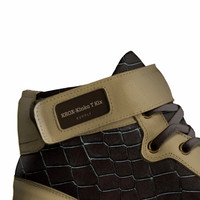 Basketball High Tops With Straps: KROX Tan