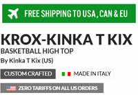 Basketball High Tops With Straps: KROX Tan