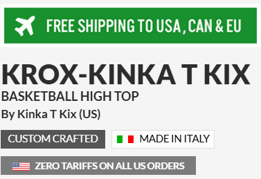 Basketball High Tops With Straps: KROX Tan