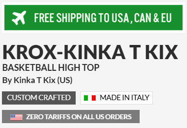 Basketball High Tops With Straps (Black): KROX