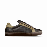 Tennis Low Top Shoes (Tan): KROX