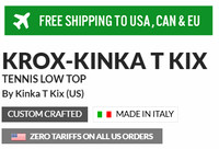 Tennis Low Top Shoes (Tan): KROX