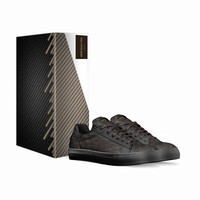 Tennis Low Top Sneakers: KROX Black