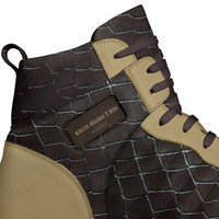 Retro Basketball High Tops (Tan): KROX