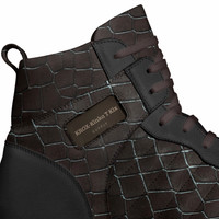 Retro Basketball High Top (Black): KROX