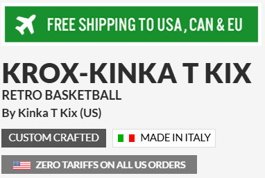 Retro Basketball High Top (Black): KROX