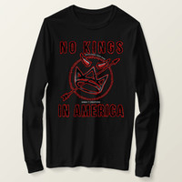 Basic Long Sleeve T-Shirt: No Kings DYM