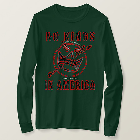 Basic Long Sleeve T-Shirt: No Kings DYM