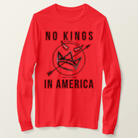 Basic Long Sleeve T-Shirt: No Kings DYM