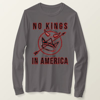 Basic Long Sleeve T-Shirt: No Kings DYM