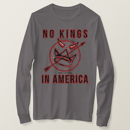 Basic Long Sleeve T-Shirt: No Kings DYM