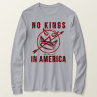 Basic Long Sleeve T-Shirt: No Kings DYM