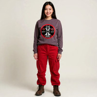 Tri-blend Long Sleeve Shirt (Maroon): 24x7x365 Don't Quit