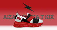 Elastic Strap Sneakers Shoes: Aizazi