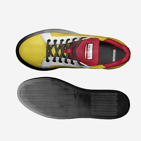 Tennis Low Top Shoes (Black): Rilla