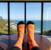 Flutter Byes: High Performance Athletic Crew Sock