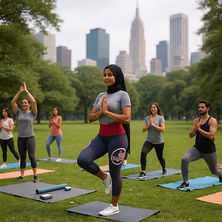 U.S.A.: Hand-Sewn Capri Leggings