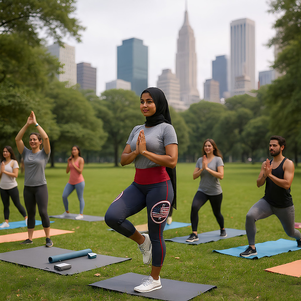 U.S.A.: Hand-Sewn Capri Leggings