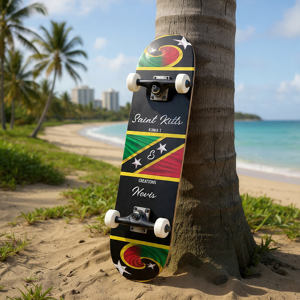 Saint Kitts & Nevis: Skateboard
