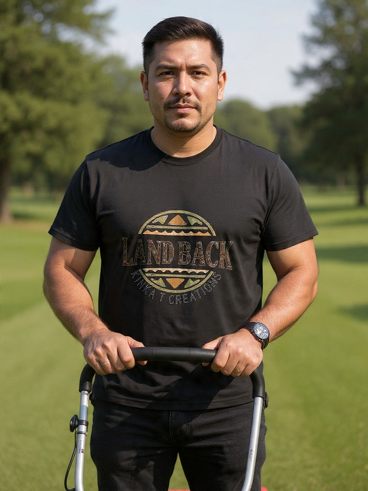 Active T-Shirt: Land Back Above & Below