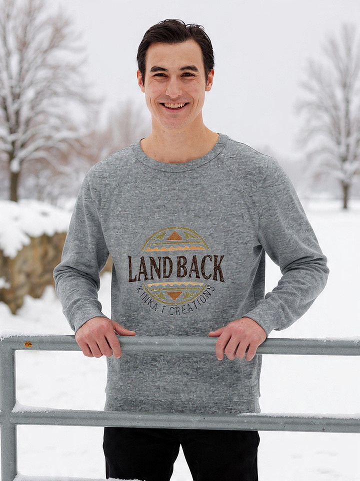 Lightweight Sweatshirt: Land Back Above & Below