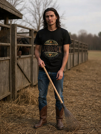 Premium T-Shirt: Land Back Above & Below