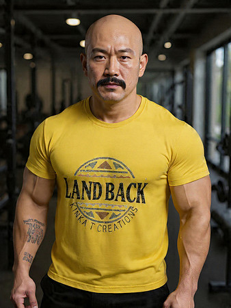Essential T-Shirt: Land Back Above & Below