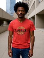 Land Back Above & Below: V-Neck T-Shirt