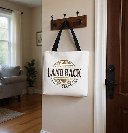 Tote Bag: Land Back Above & Below
