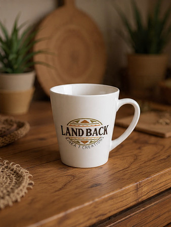 Tall Mug: Land Back Above & Below