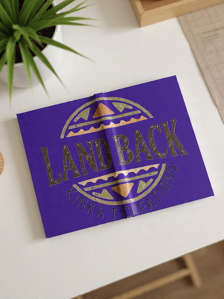 Hardcover Journal: Land Back Above & Below