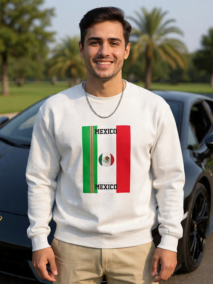 Pullover Sweatshirt: Mexico