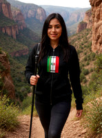 Mexico: Zipped Hoodie
