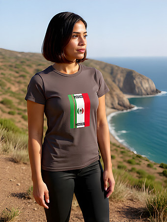 Fitted T-Shirt: Mexico