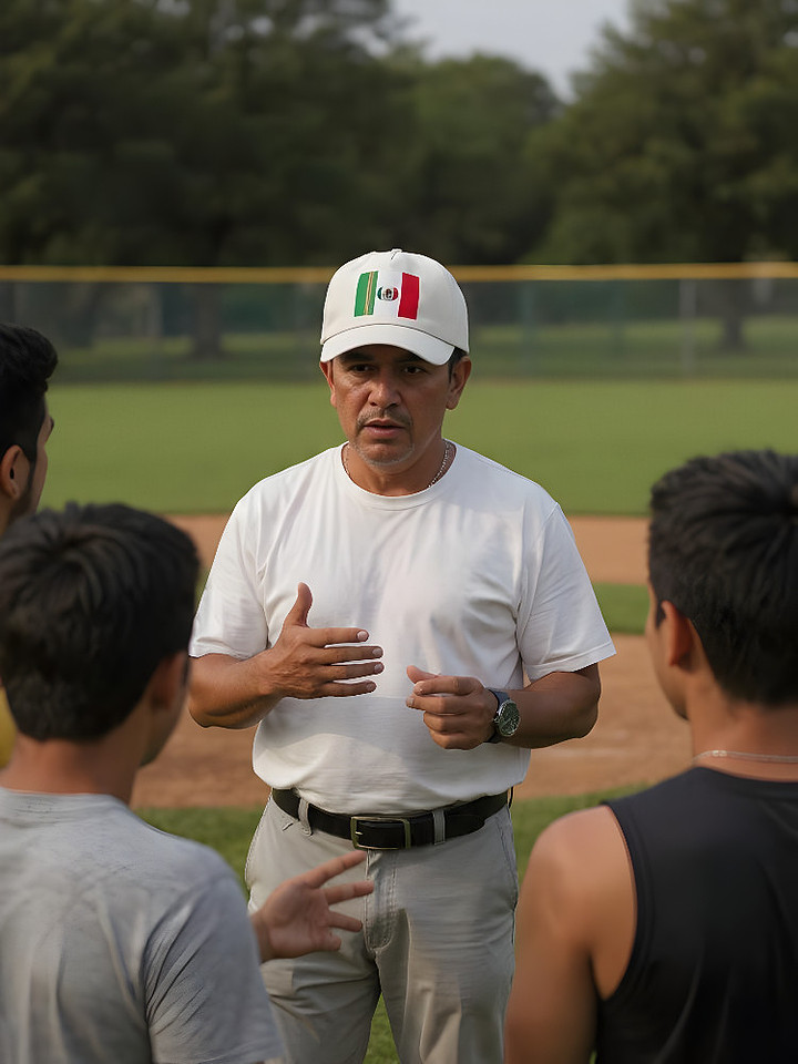 Polo Style Baseball Cap: Mexico