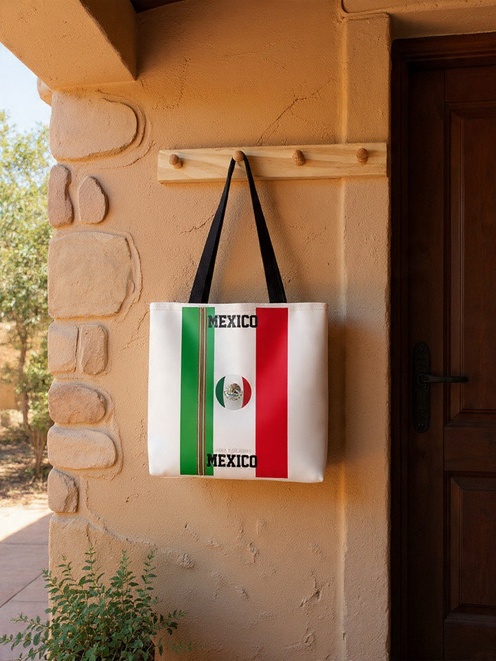 All Over Print Tote Bag: Mexico