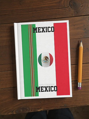 Hardcover Journal: Mexico