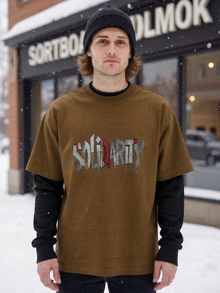 Over-Sized T-Shirt: Solidarity (1)