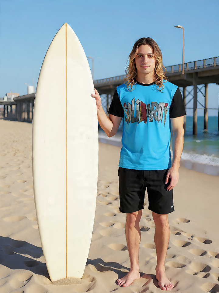 Graphic Print T-Shirt: Solidarity (1)