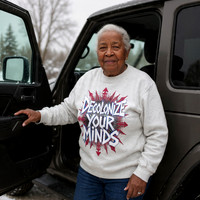 Decolonize Your Minds: Ash (fs) - Basic Sweatshirt