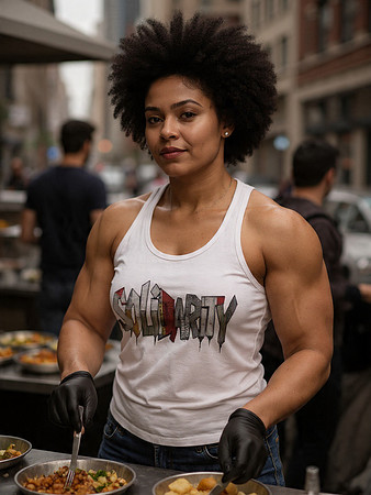 Racerback Tank Top: Solidarity (1)