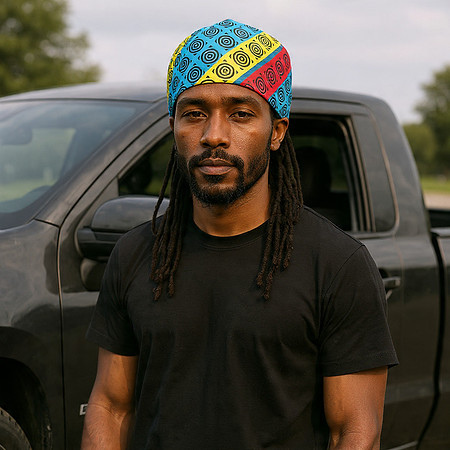 N8V Rock: Edged Head Wraps, Hijabs, Turbans Scarves, Sarongs