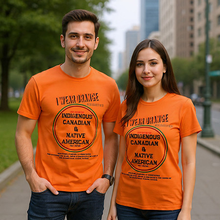 I Wear Orange: Basic T-Shirt (orange)